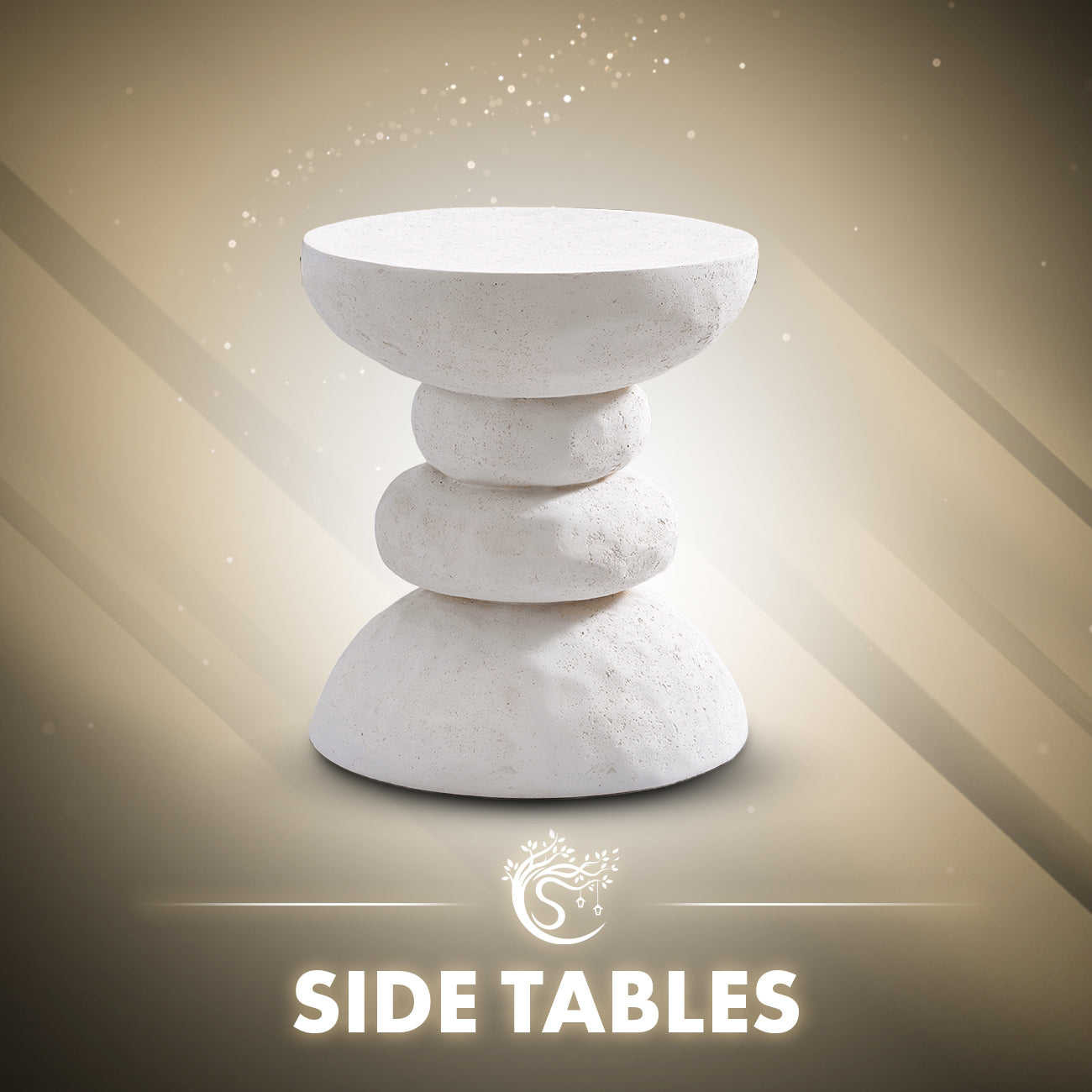 Boulder Side Table