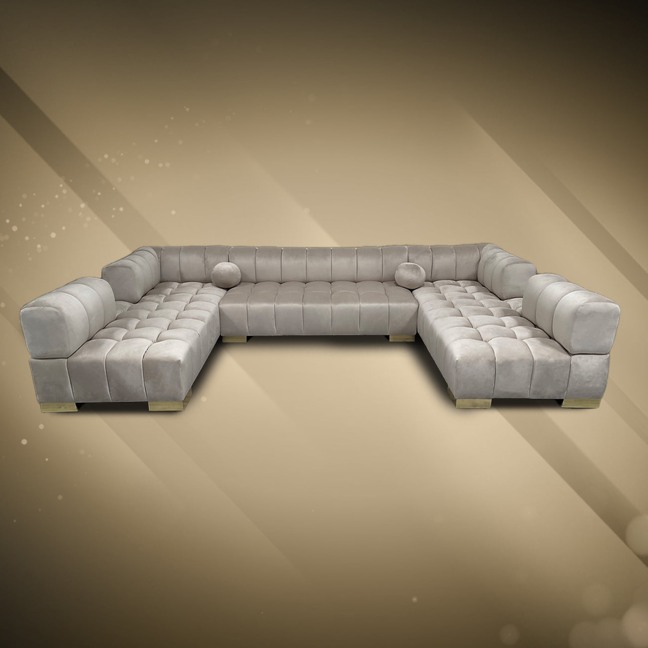 Jesse U-Shaped Tufted Sectional